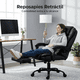 thumbnail image 5 of Silla de Oficina Ejecutiva X Pross Negra Ergonómica Con Reposapiés Cojín Lumbar Acolchonado, 5 of 7