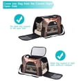 thumbnail image 5 of Cupid Premium Fabric Pet Bag – 900D Oxford Cloth, Sherpa Base, Nylon Webbing – Spacious & Stylish – 17x10x11.8 in – Ideal for Small Pets – Travel in Comfort & Style!, 5 of 7