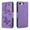 Purple, variant on iPhone 6s Plus Wallet Case, iPhone 6 Plus Case, Dteck Embossed Butterfly Flip PU Leather Stand Card Slots Case Cover with Hand Strap For iPhone 6s Plus/ 6 Plus, Purple