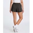 thumbnail image 3 of Real Essentials 4 Pack: Womens Flowy Dry Fit Running Short - Spandex Underneath Athletic Workout Gym Shorts (Plus Available), 3 of 6