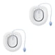 thumbnail image 1 of Advancent Sitz Bath Washing Hip Basin Folding Toilet Bidet Fits Perinea on Portable Gris+Enjuague 2piezas, 1 of 4