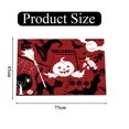 thumbnail image 2 of Halloween 3D Flying Pumpkin Door Mat, Halloween Door Mat, Halloween Mat Home Decration, Horror Pumpkin Halloween Area Rug Decorations Indoor and Outdoor Welcome Doormat, 2 of 6