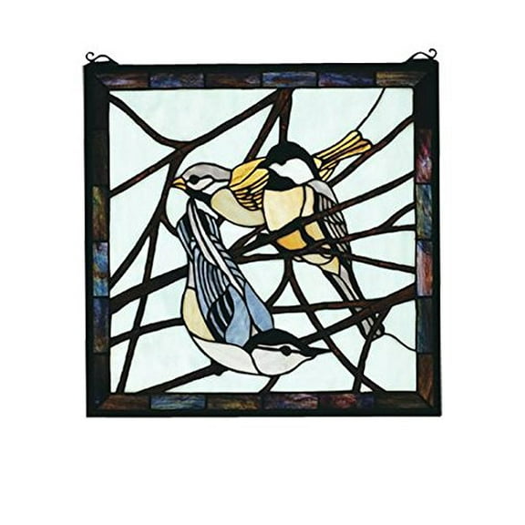 Meyda Tiffany 68387 Stained Glass Tiffany Window From The Birds Collection - Tiffany