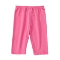 thumbnail image 4 of Diufon Girls Shorts Kids Elastic Waist Sport Dance Yoga Short Leggings Stretchy Knee Length Basic Shorts, 4 of 5