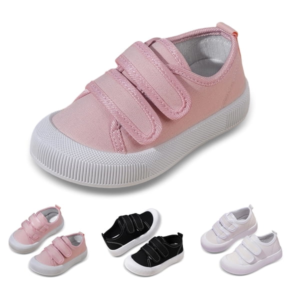 Boys Slip On Shoes Casual Sneakers Breathable Lightweight Sports Shoes for Kids Girls Indoor Outdoor Training Running Walking Shoes Black