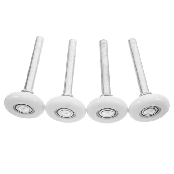 SEWCHICS 4-Pack Garage Door Nylon Rollers Quiet Smooth Replacement Track Wheels for Easy Installation