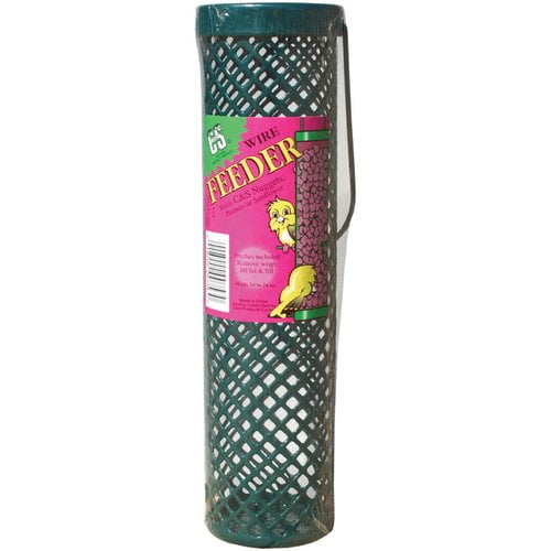 C & S Products Wire Suet Nugget or Ball Feeder, Holds 24 oz. of Nuggets or 4 Balls
