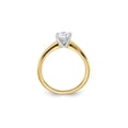 thumbnail image 3 of 1.50 Carat (Ctw Color G-H) Synthetic Moissanite Solitaire Engagement Ring in 14K Yellow Gold for Women, 3 of 7
