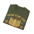 thumbnail image 4 of Hanukkah Celebration Menorah Sweets Donuts Novelty Unisex Softstyle T-Shirt, 4 of 4