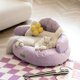 thumbnail image 5 of Mewoofun All-Season Super Soft Comfortable Cat Sofa Bed Pet Sleeping Cushion Detachable Dog Bed Kennel Puppy Sleeping Bed ShopWise Round, 5 of 9