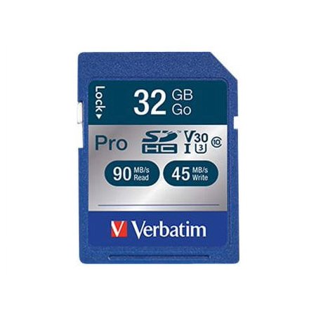 UPC: 0023942980476 | Verbatim PRO Series – Flash memory card – 32 GB – UHS Class 1 / Class10 – 600x – SDHC UHS-I