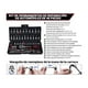 thumbnail image 2 of Juego De Herramientas Mecánicas Autocle Dados Acerokit 46pcs, 2 of 5