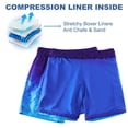 thumbnail image 6 of Aideaone Mens Swim Trunks with Compression Liner 5.5" Inseam Quick Dry Bathing Suit Lightweight Swimming Shorts Bathing Trunks Swimwear Board Shorts, 6 of 8