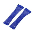 thumbnail image 3 of TEAJOPSUU Lone Fishnet Gloves Fingerless for Women Fish Net Arm Sleeve Mesh Elastic Goth Punk 80S Party Accessories B-Blue, 3 of 3