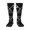 1 Black, variant on Knee High Socks for Women Racing Checkered Flag Long Tube Sock Uniform Socks