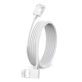 thumbnail image 1 of Cable Ethernet Dutevolns Slim Cat 6, 90°, ángulo izquierdo, 4,5 m, blanco, 1 of 7