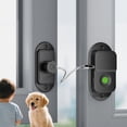 thumbnail image 3 of Fingerprint Fridge Lock, Refrigerator Lock with Fingerprint, for Fridge, Cabinet Locks, Drawers, Dishwasher, Toilet and Cabinet Locks Baby Proofing, (Black), 3 of 5
