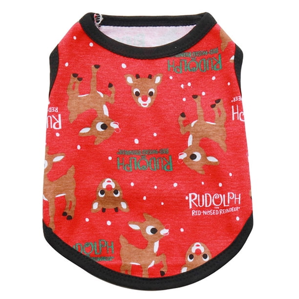 onlyliua Ofertas Flash Ropa para Mascotas Ropa para Perros Chaleco Navideño para Perros Pequeños
