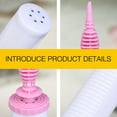 thumbnail image 4 of FUTUREORYY 1Pc White Plastic Hand Pump for Pool Floats Balloon Inflation with Design, 4 of 6