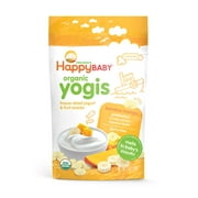 Happy Baby Organic Yogis Freeze-Dried Yogurt & Fruit Snacks, Banana Mango, 1 Ounce