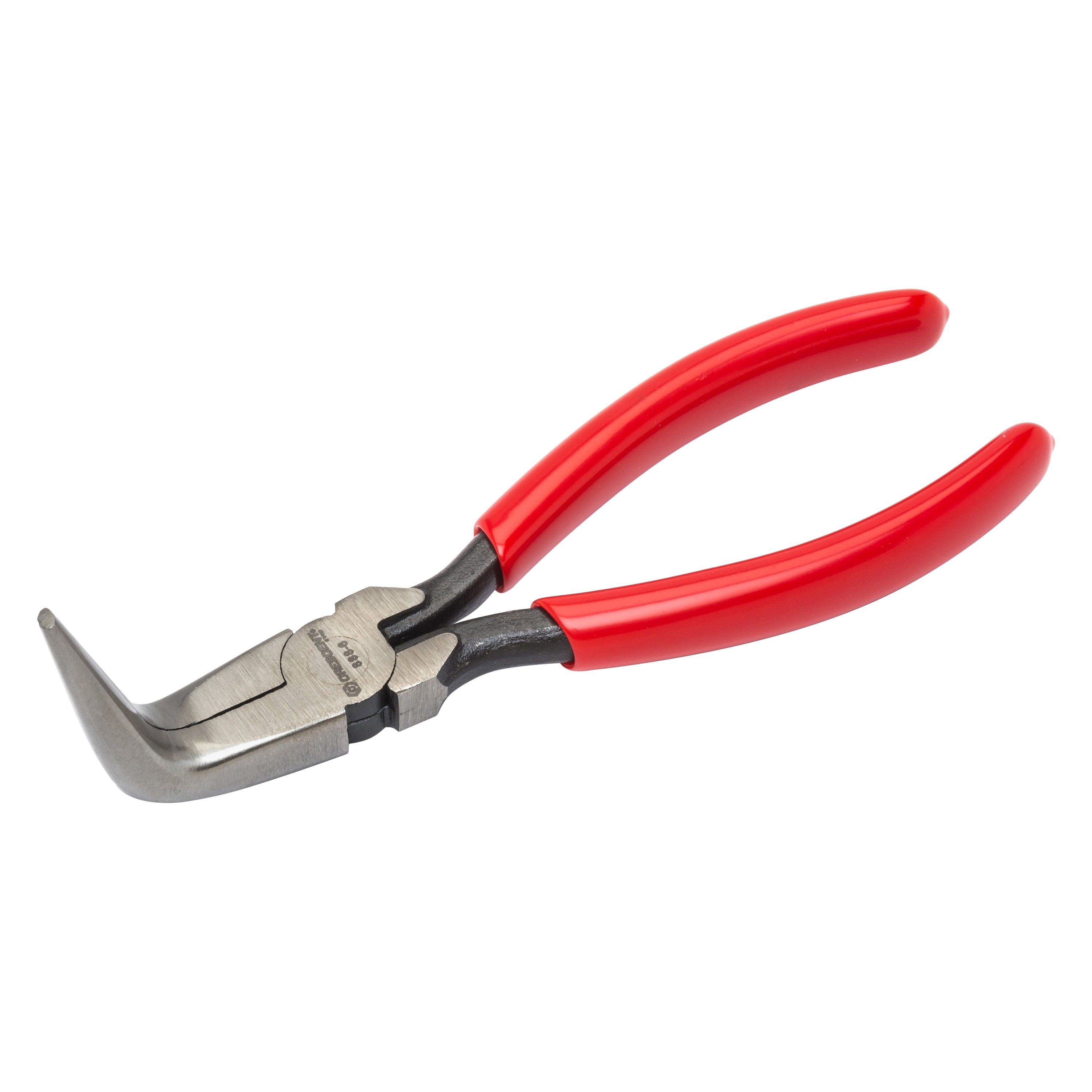 Crescent 8886CVNN - 6" Box Joint Bent Dipped Handle Cushion Grip Needle Nose Pliers