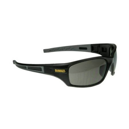 

DeWalt Auger Safety Glasses with Black/Gray Frame and Smoke Lenses