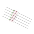 thumbnail image 5 of Uxcell Fusible térmico de 250V 15A TF 200 Celsius, corte eléctrico de circuito, tono plateado de aluminio, 5 piezas, 5 of 5