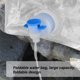thumbnail image 5 of Bolsa de agua portátil de plástico con pico Contenedor plegable Emergencia Senderismo Camping Hogares Viajes Accesorios vacíos Blanco, 10L Eigraketly OD002135-04, 5 of 7