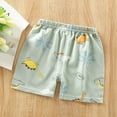 thumbnail image 2 of Girls Athletic Shorts with Liner 3 Pack Boys Shorts Boy Cotton Athletic Shorts Kids Casual Summer Clothes with Pockets Boy's 3 Pack Shorts Patched Elastic Waist Summer Athletic Basketball Shorts, 2 of 3