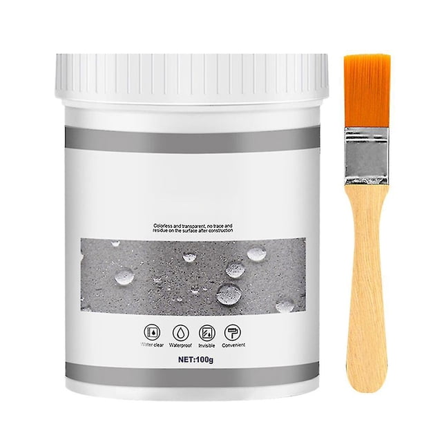 Mastic d'étanchéité en caoutchouc liquide pour réparation de fuites multi-surfaces, revêtement intérieur et extérieur