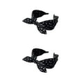 thumbnail image 3 of Baohd Style With Sweat Absorbent Women Accessories Lightweight And Durable Hair Bands Black 2Set, 3 of 6