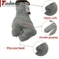thumbnail image 2 of findmall 3 Pair Cut Resistant Gloves For Oyster Shucking, Meat Cutting （Small), 2 of 5