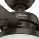 thumbnail image 5 of Ventilador de Techo Hunter Fan Sentinel Bronce con Luz 52 pulgadas, 5 of 5