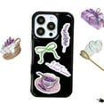 thumbnail image 4 of Aesthetic Purple Stickers for Water Bottle,50 pcs Cute Aesthetic Stickers for Kids Girls Teens,Waterproof Vinyl Decals for Laptop Journal Scrapbooking Party Favors, 4 of 6