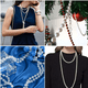 thumbnail image 4 of Perlas de hilo para manualidades, guirnalda de perlas de imitación, carrete, hilo, decoración para fiesta de boda (Navidad), 4 of 5