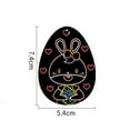 thumbnail image 2 of EUDIDV Easter Hanging Decor;Easter Scratch Paper Arts And Crafts For Kids 30 Pcs Scratch Arts Set Supplies;Charming Easter - Themed Wall Hangings, 2 of 7