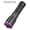 C, variant on 365nm UV LED Flashlight 100m Beam Rechargeable Blacklight for Blood Tracking and Counterfeit Detection A