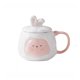 thumbnail image 1 of Taza de cerámica de estilo conejo blanco for el hogar, taza de leche for el desayuno, juego de té de la tarde, taza de café, uso diario for hombres y mujeres, 13oz(400ml), 1 of 7
