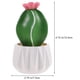 thumbnail image 2 of Simulación de planta de cactus artificial cactus bonsai paisaje cactus bonsai decoración suculenta artificial, 2 of 5