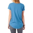 thumbnail image 2 of Ma Croix Womens Lightweight Comfort Active Round Hem Short Sleeve T Shirt, 2 of 6