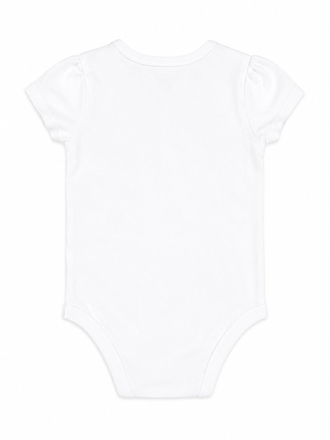 Wonder Nation Baby Girl Short Sleeve Bodysuit, Sizes 0-24 Months