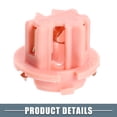 thumbnail image 4 of Unique Bargains Tail Light Sockets Tail Middle Brake Lamp Holder for BMW E53 X5 2000-2004 Plastic Pink, 4 of 7