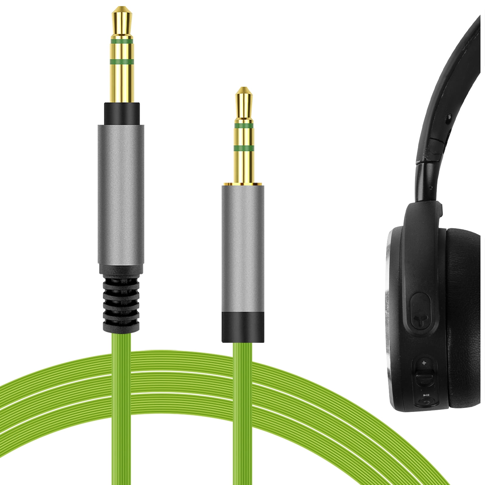 Headphone Cable Extention Line 2.5mm Male to 3.5mm Male Wire for AKG Y45BT Y50BT 