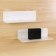 thumbnail image 3 of Estante De Pared Flotante De Acrílico Sin Daos Para Video Con Altavoz Inteligente 6 Piezas Blanco Sunnimix Estantes de pared flotante de acrílico, 3 of 5
