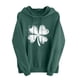 thumbnail image 2 of Uootdi Oversized St Patricks Day Hooded Sweatshirts for Women Irish Saint Pattys Shamrock Crewneck Long Sleeve Shirts Holiday Trendy Pullover Tops Gift, 2 of 6