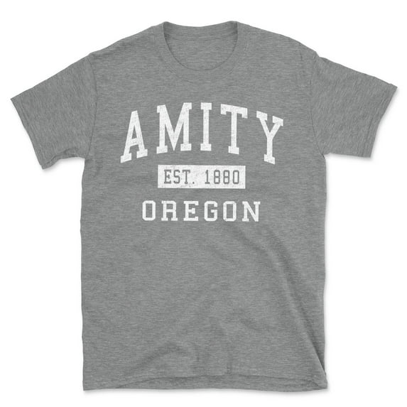Amity Oregon Classic Established Men's Cotton T-Shirt