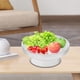 thumbnail image 1 of Cestas de almacenamiento Soledad Cestas de almacenamiento para fruteros soporte de organización decoración hogareña Claro, 1 of 10