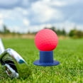 thumbnail image 1 of Tee de golf de goma premium Colamx 47 mm x 26 mm Azul, 1 of 8
