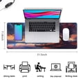 thumbnail image 5 of Trees By the River Under the Stars&nbsp;desk Mouse Padwaterproofno Slip&nbsp;for Office Home Work Gaminggaming Mouse PadRubber Base Mousepad with Stitched Edges 31.5x11.8inches, 5 of 7