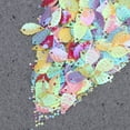 thumbnail image 4 of Paillettes Colorées Sequins pour Enfants Bricolage et Décoration (en Forme de Feuille), 4 of 8